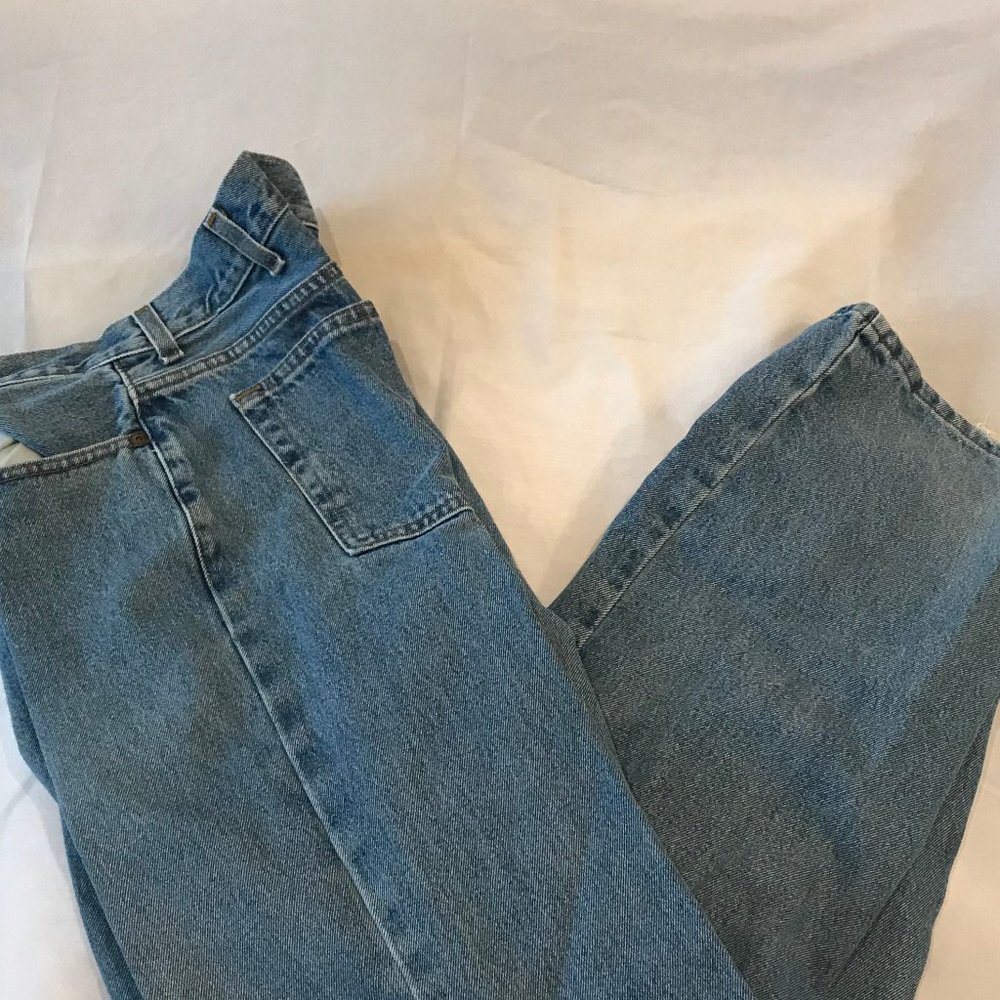 No-Brand Blue Jeans straight leg